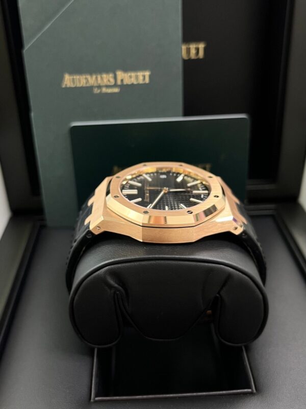 Audemars Piguet Royal Oak 41mm Rose Gold Black Dial 15510OR.OO.D002CR.02 - Image 11
