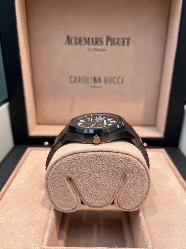 Audemars Piguet Royal Oak Black Ceramic Rainbow Dial Limited Edition 77350CE.OO.1266CE.02.A - Image 14