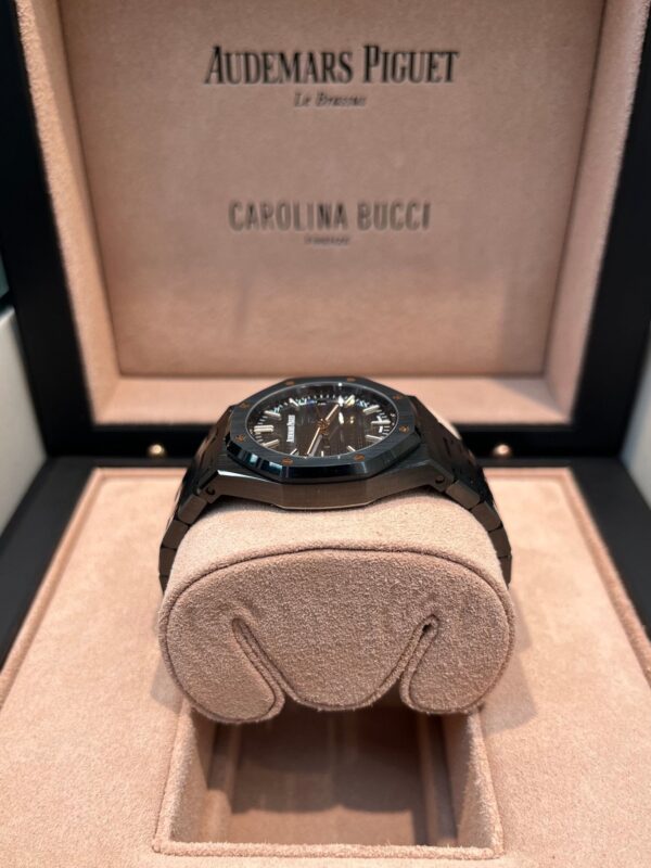 Audemars Piguet Royal Oak Black Ceramic Rainbow Dial Limited Edition 77350CE.OO.1266CE.02.A - Image 15
