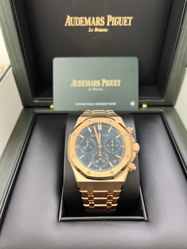 Audemars Piguet Royal Oak Chronograph 41 mm Blue Dial Ref. 26240OR.OO.1320OR.05 - Image 3
