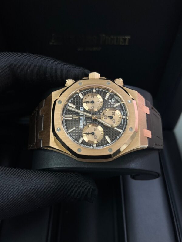 Audemars Piguet Royal Oak Chronograph 41mm Brown Dial (Reference # 26239OR.OO.D821CR.01) - Image 5