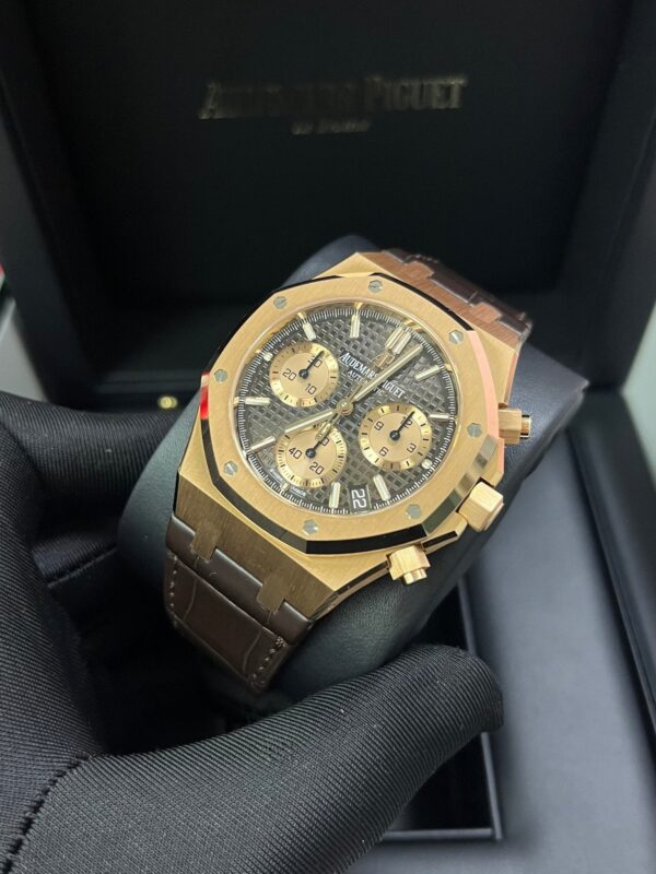 Audemars Piguet Royal Oak Chronograph 41mm Brown Dial (Reference # 26239OR.OO.D821CR.01) - Image 14