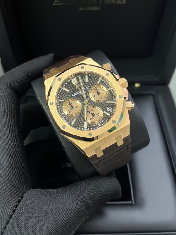 Audemars Piguet Royal Oak Chronograph 41mm Brown Dial (Reference # 26239OR.OO.D821CR.01) - Image 2