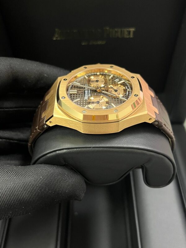 Audemars Piguet Royal Oak Chronograph 41mm Brown Dial (Reference # 26239OR.OO.D821CR.01) - Image 6