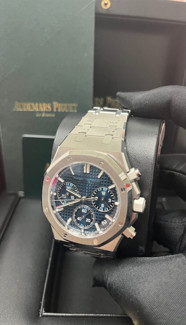 Audemars Piguet Royal Oak Chronograph Blue Index Dial 26240ST.OO.1320ST.05 - Image 14