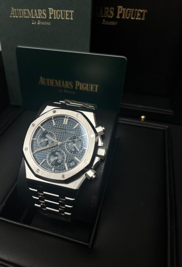 Audemars Piguet Royal Oak Chronograph Blue Index Dial 26240ST.OO.1320ST.05 - Image 9