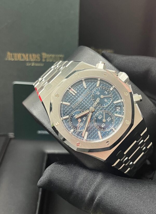 Audemars Piguet Royal Oak Chronograph Blue Index Dial 26240ST.OO.1320ST.05 - Image 5