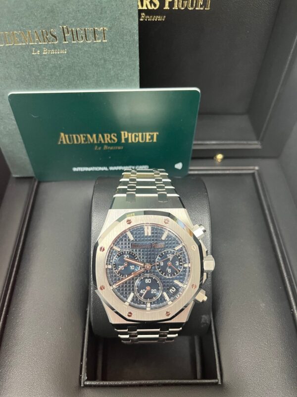 Audemars Piguet Royal Oak Chronograph Blue Index Dial 26240ST.OO.1320ST.05 - Image 11
