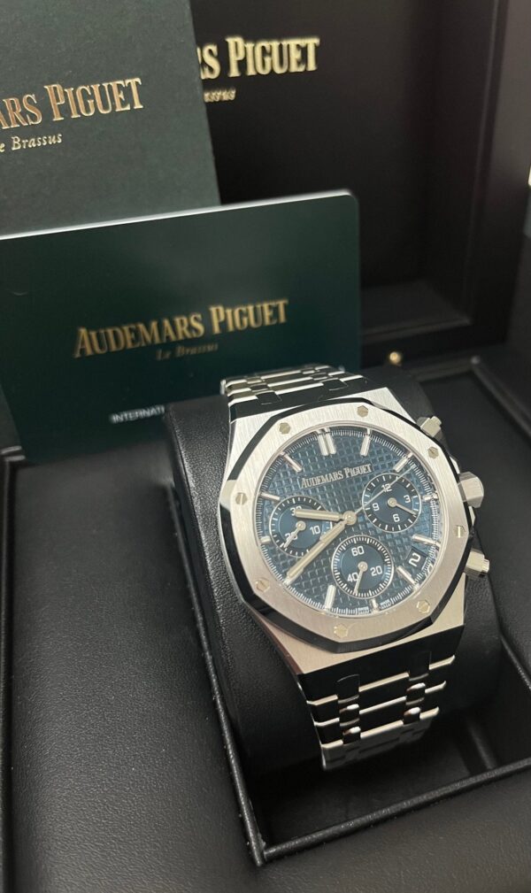 Audemars Piguet Royal Oak Chronograph Blue Index Dial 26240ST.OO.1320ST.05 - Image 8