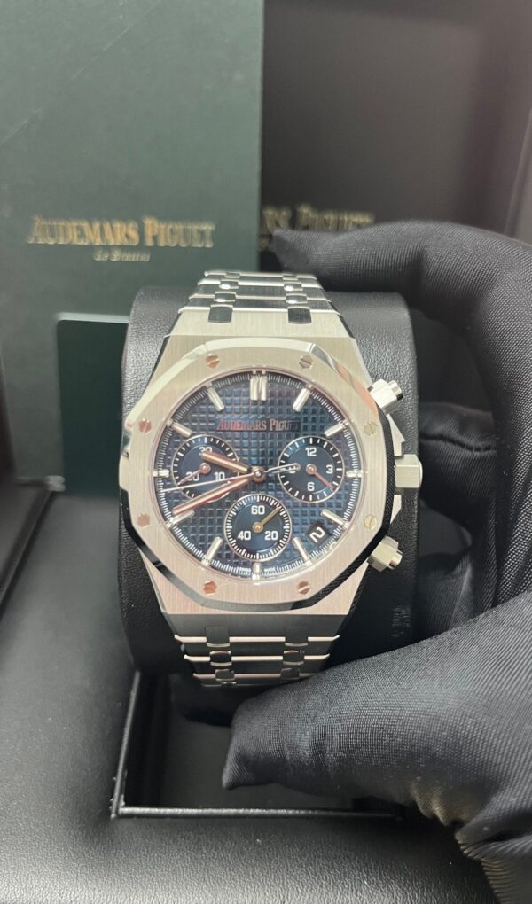 Audemars Piguet Royal Oak Chronograph Blue Index Dial 26240ST.OO.1320ST.05 - Image 3
