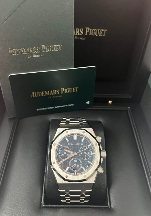 Audemars Piguet Royal Oak Chronograph Blue Index Dial 26240ST.OO.1320ST.05 - Image 7