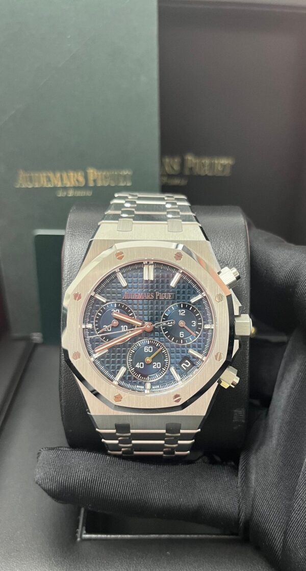 Audemars Piguet Royal Oak Chronograph Blue Index Dial 26240ST.OO.1320ST.05 - Image 6
