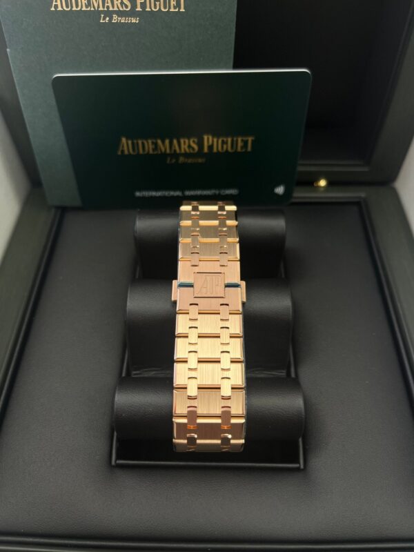 Audemars Piguet Royal Oak Chronograph SELFWINDING CHRONOGRAPH 50TH ANNIVERSARY Black Dial Rose Gold  26240OR.OO.1320OR.02 - Image 5