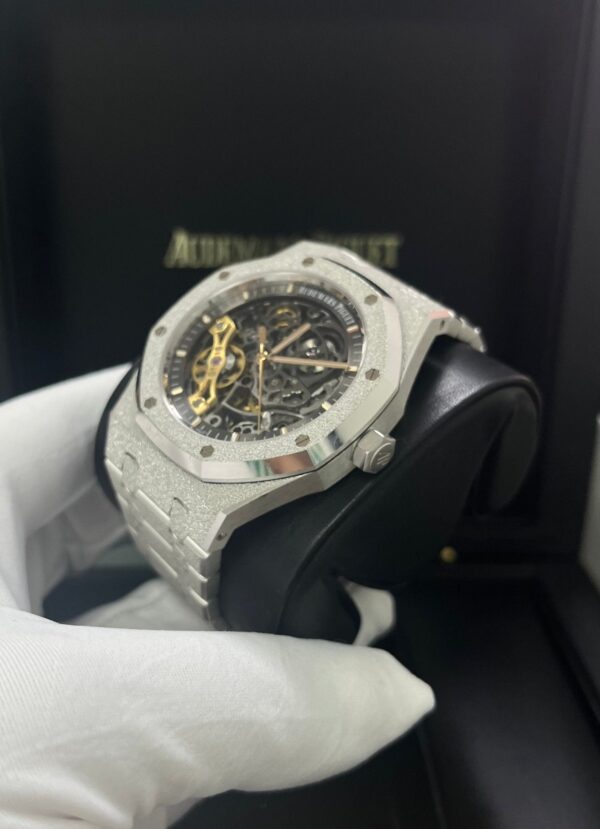 Audemars Piguet Royal Oak Double Balance Wheel Frosted Gold (Reference # 15407BC.GG.1224BC.01) - Image 12