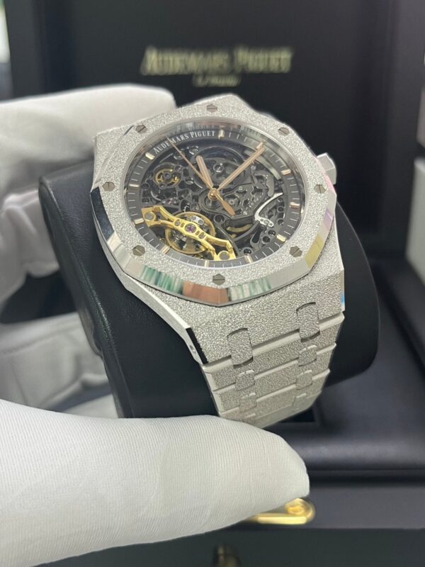 Audemars Piguet Royal Oak Double Balance Wheel Frosted Gold (Reference # 15407BC.GG.1224BC.01) - Image 5