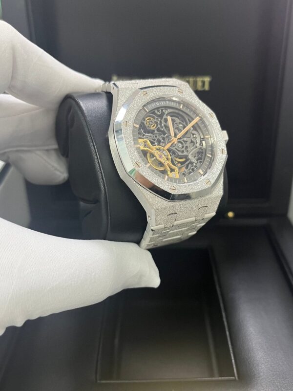 Audemars Piguet Royal Oak Double Balance Wheel Frosted Gold (Reference # 15407BC.GG.1224BC.01) - Image 13