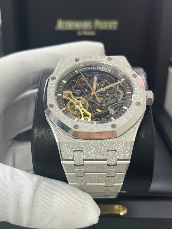 Audemars Piguet Royal Oak Double Balance Wheel Frosted Gold (Reference # 15407BC.GG.1224BC.01) - Image 4