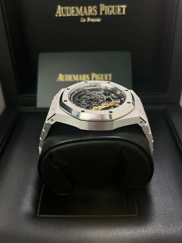 Audemars Piguet Royal Oak Double Balance Wheel Frosted Gold (Reference # 15407BC.GG.1224BC.01) - Image 8