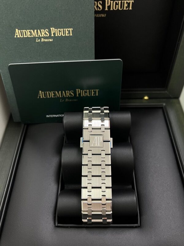 Audemars Piguet Royal Oak Double Balance Wheel Openwork/ Stainless Steel/ Skeleton Dial (Ref#15407ST.OO.1220ST.01) - Image 9