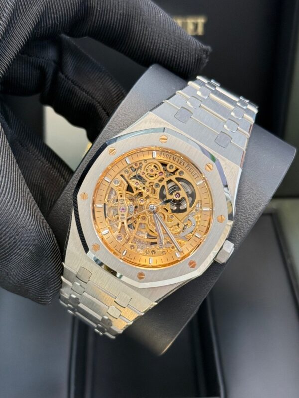 Audemars Piguet Royal Oak Double Balance Wheel Openworked 15407ST.OO.1220ST.02 - Image 7