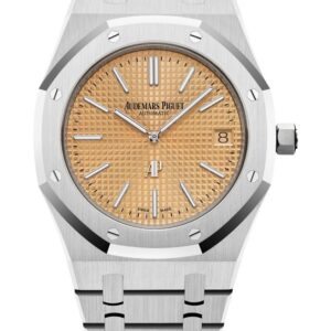 Audemars Piguet Royal Oak Jumbo 18K White Gold Extra Thin Salmon Dial 15202BC.OO.1240BC.01