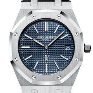 Audemars Piguet Royal Oak Jumbo 39mm Stainless Steel Jumbo Ultra-Thin Blue Dial 15202ST.OO.1240ST.01