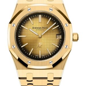 Audemars Piguet Royal Oak Jumbo Extra Thin 50th Anniversary "Smoked Gold" 2022 16202BA.OO.1240BA.01
