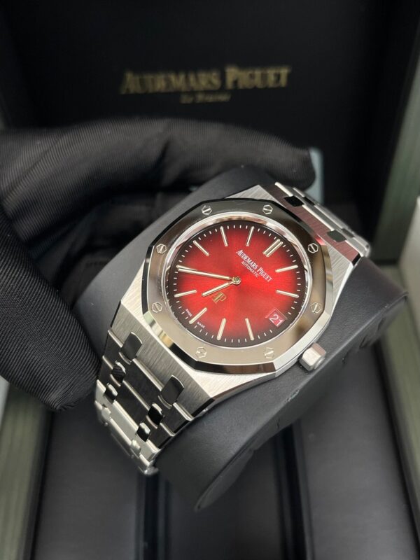 Audemars Piguet Royal Oak Jumbo Extra-thin Burgundy 16202XT.OO.1240XT.01 - Image 6