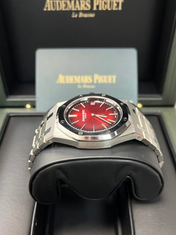 Audemars Piguet Royal Oak Jumbo Extra-thin Burgundy 16202XT.OO.1240XT.01 - Image 10