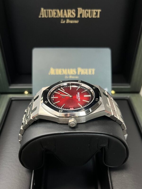 Audemars Piguet Royal Oak Jumbo Extra-thin Burgundy 16202XT.OO.1240XT.01 - Image 13