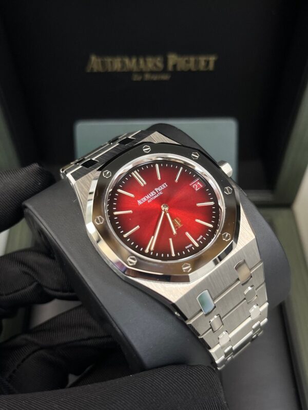 Audemars Piguet Royal Oak Jumbo Extra-thin Burgundy 16202XT.OO.1240XT.01 - Image 7