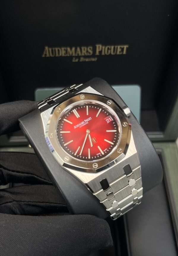 Audemars Piguet Royal Oak Jumbo Extra-thin Burgundy 16202XT.OO.1240XT.01 - Image 14