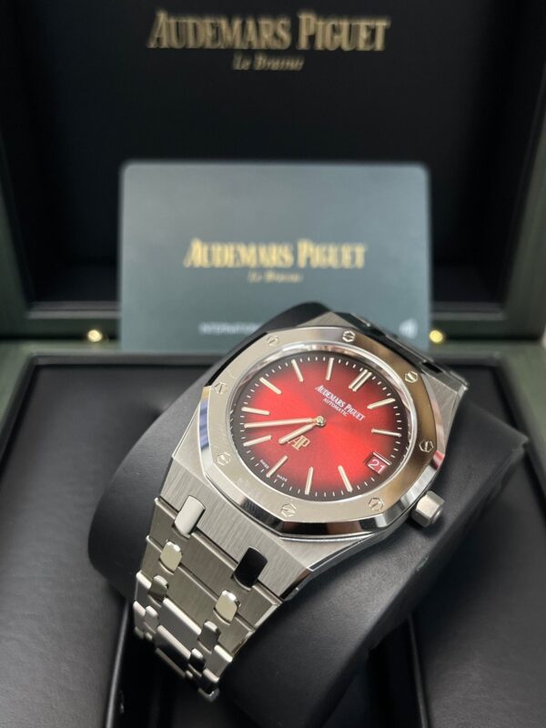 Audemars Piguet Royal Oak Jumbo Extra-thin Burgundy 16202XT.OO.1240XT.01 - Image 11