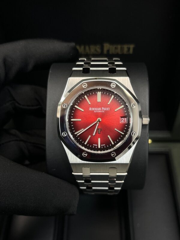 Audemars Piguet Royal Oak Jumbo Extra-thin Burgundy 16202XT.OO.1240XT.01 - Image 5