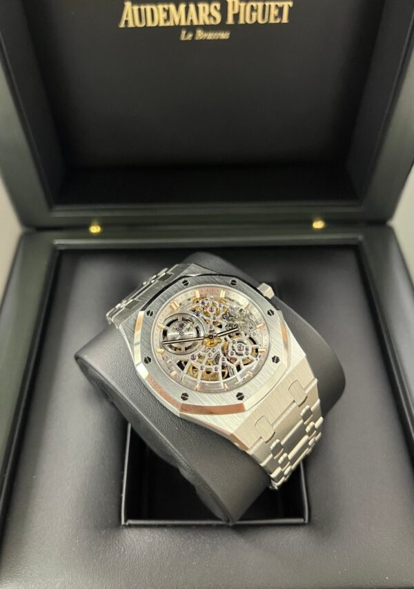 Audemars Piguet Royal Oak Jumbo "Jumbo" Extra-Thin Squelette "50TH ANNIVERSARY" Ref. 16204ST.OO.1240ST.01 - Image 2