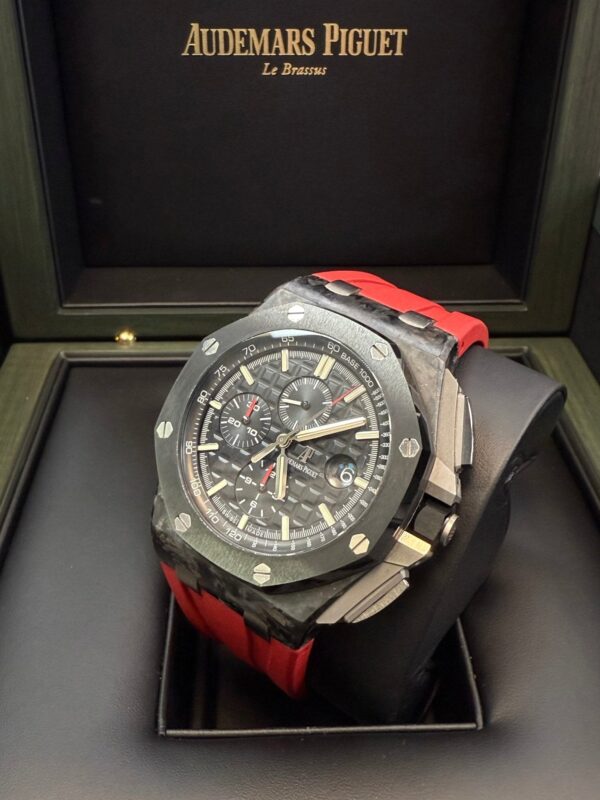 Audemars Piguet Royal Oak Offshore Chronograph 44mm Black Carbon 26400AU.OO.A002CA.01 - Image 10