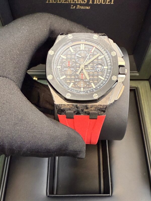 Audemars Piguet Royal Oak Offshore Chronograph 44mm Black Carbon 26400AU.OO.A002CA.01 - Image 9