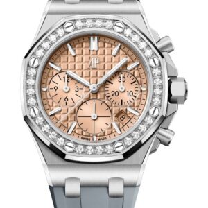 Audemars Piguet Royal Oak Offshore Lady 37mm OFFSHORE SELFWINDING CHRONOGRAPH 26231ST.ZZ.A178CA.01 Salmon Dial Steel