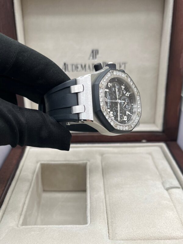 Audemars Piguet Royal Oak Offshore Lady Chronograph Diamond Bezel 26048sk.zz.d002ca.01 - Image 4