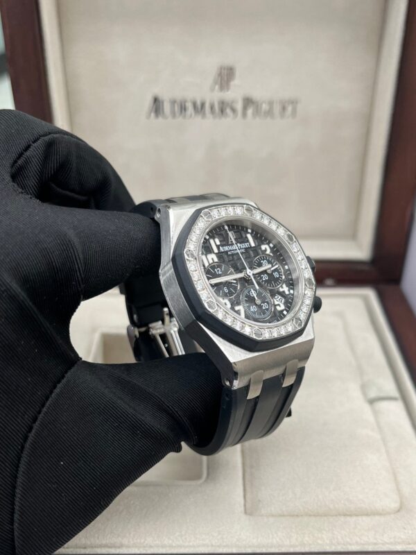 Audemars Piguet Royal Oak Offshore Lady Chronograph Diamond Bezel 26048sk.zz.d002ca.01 - Image 7