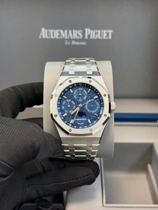 Audemars Piguet Royal Oak Perpetual Calendar “john Mayer” Limited of 200 pieces 41mm White Gold 26574BC.OO.1220BC.02 - Image 9