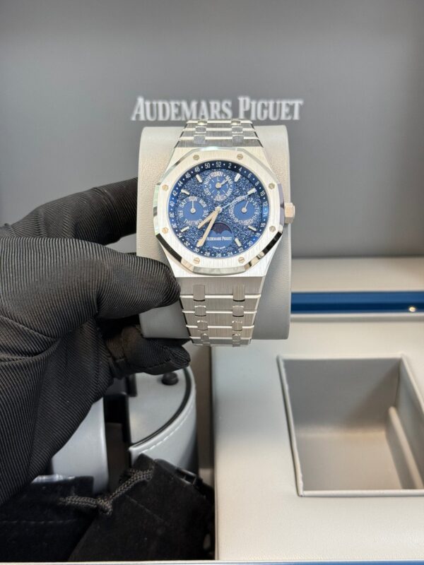 Audemars Piguet Royal Oak Perpetual Calendar “john Mayer” Limited of 200 pieces 41mm White Gold 26574BC.OO.1220BC.02 - Image 10