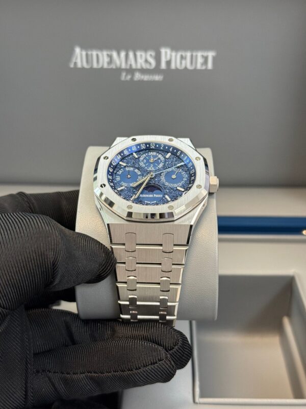 Audemars Piguet Royal Oak Perpetual Calendar “john Mayer” Limited of 200 pieces 41mm White Gold 26574BC.OO.1220BC.02 - Image 8