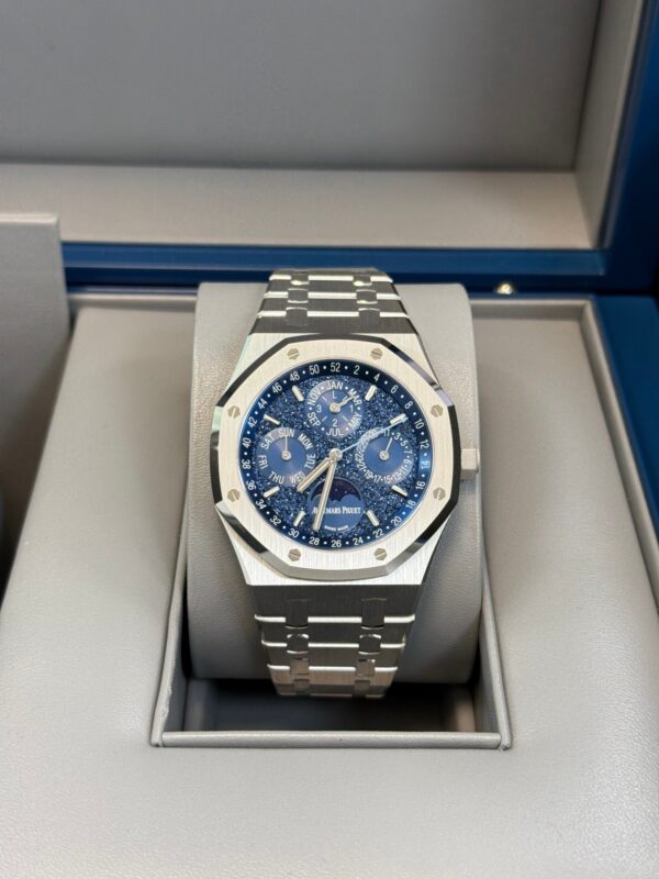 Audemars Piguet Royal Oak Perpetual Calendar “john Mayer” Limited of 200 pieces 41mm White Gold 26574BC.OO.1220BC.02 - Image 16