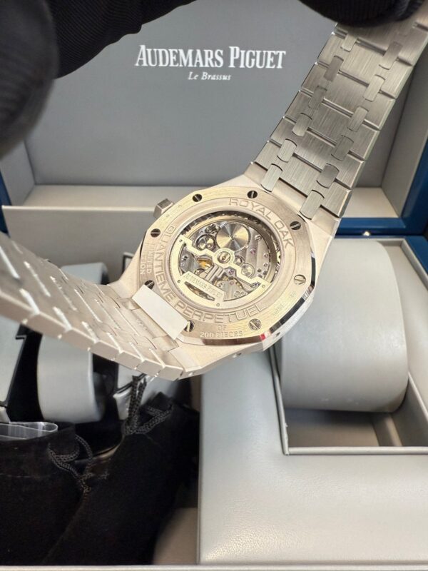 Audemars Piguet Royal Oak Perpetual Calendar “john Mayer” Limited of 200 pieces 41mm White Gold 26574BC.OO.1220BC.02 - Image 11