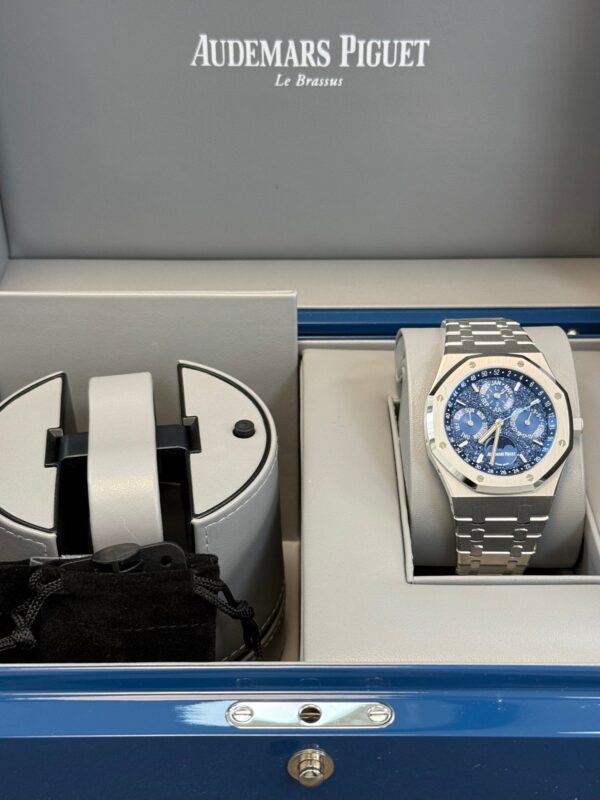 Audemars Piguet Royal Oak Perpetual Calendar “john Mayer” Limited of 200 pieces 41mm White Gold 26574BC.OO.1220BC.02 - Image 14