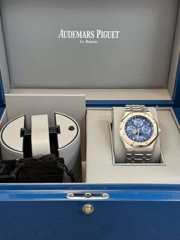 Audemars Piguet Royal Oak Perpetual Calendar “john Mayer” Limited of 200 pieces 41mm White Gold 26574BC.OO.1220BC.02 - Image 12