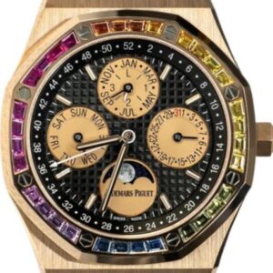 Audemars Piguet ROYAL OAK Perpetual Calendar Rose Gold Rainbow Limited 20 pieces (Reference 	266140)
