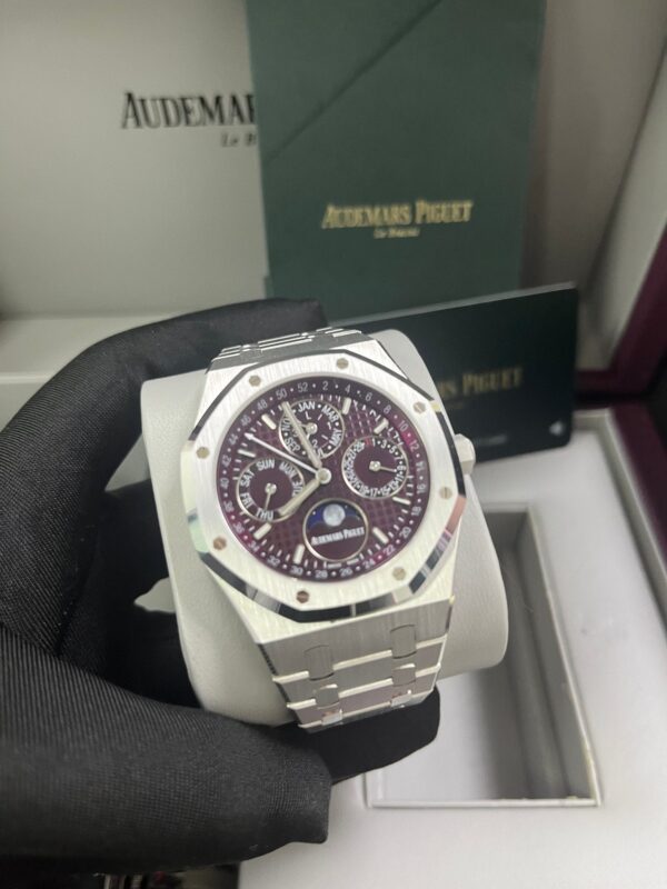 Audemars Piguet Royal Oak Perpetual Calendar SPECIAL EDITION 41mm Royal Oak Burgundy Dial 26574BC.OO.1220BC.01 - Image 13