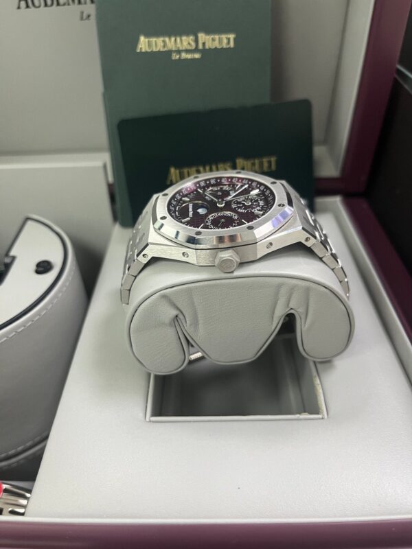 Audemars Piguet Royal Oak Perpetual Calendar SPECIAL EDITION 41mm Royal Oak Burgundy Dial 26574BC.OO.1220BC.01 - Image 8